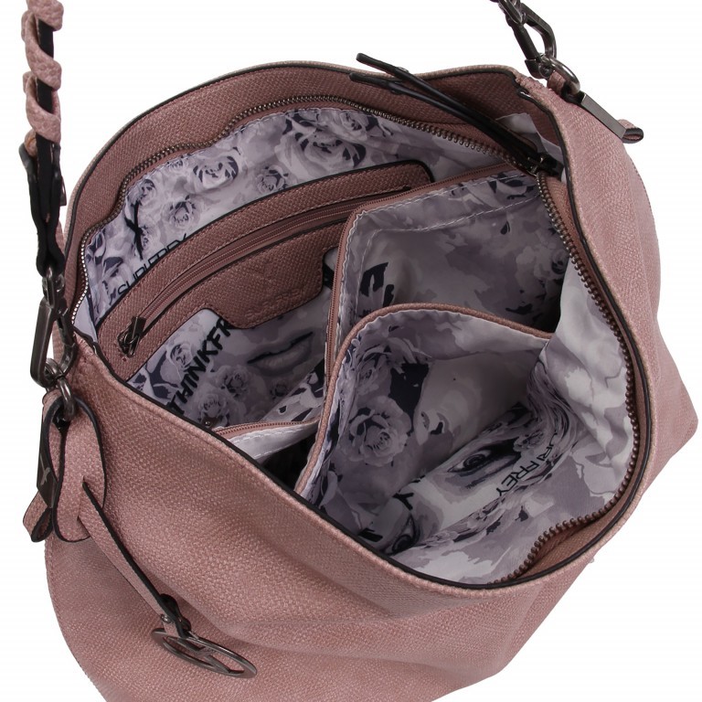 Beuteltasche Kimberly 11751 Grey, Farbe: grau, Marke: Suri Frey, EAN: 4056185096662, Abmessungen in cm: 36x29x11.5, Bild 5 von 6