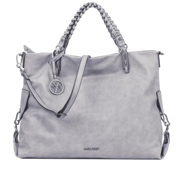 Shopper Kimberly 11754 Grey, Farbe: grau, Marke: Suri Frey, EAN: 4056185096785, Abmessungen in cm: 46x37x9, Bild 1 von 7