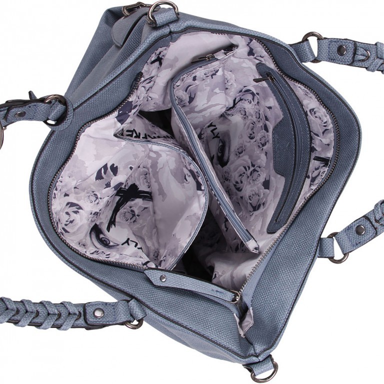 Shopper Kimberly 11754 Grey, Farbe: grau, Marke: Suri Frey, EAN: 4056185096785, Abmessungen in cm: 46x37x9, Bild 5 von 7