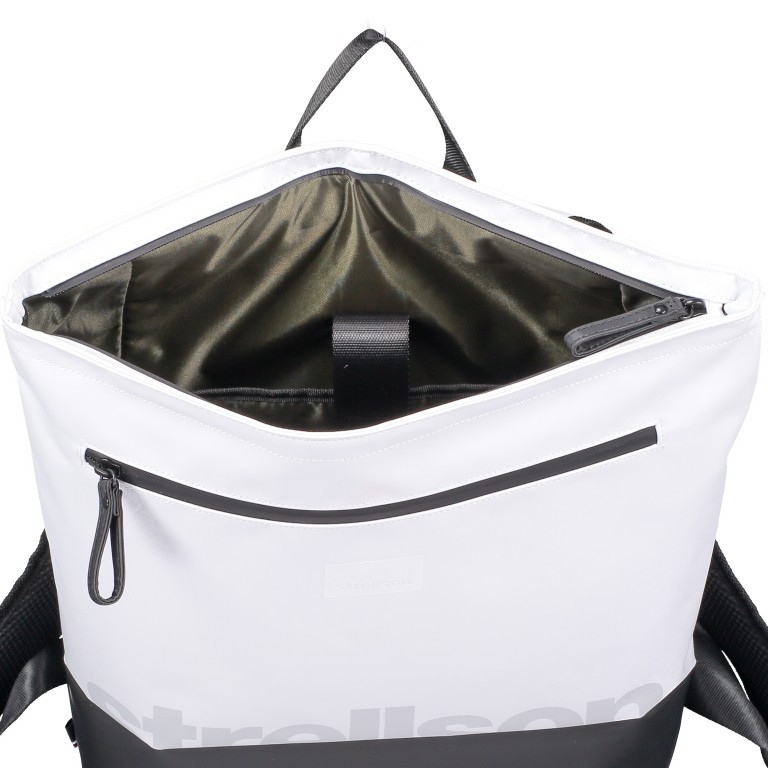 Rucksack Stockwell Backpack SVZ White, Farbe: weiß, Marke: Strellson, EAN: 4053533708611, Abmessungen in cm: 29x44x14, Bild 5 von 6
