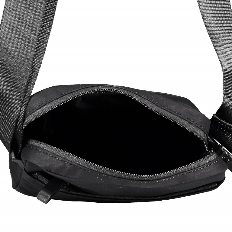 Umhängetasche Swiss Cross Shoulderbag SVZ Black, Farbe: schwarz, Marke: Strellson, EAN: 4053533808441, Abmessungen in cm: 20x25x5, Bild 6 von 6