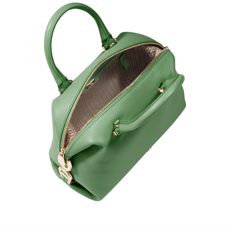 Handtasche Roma 133-600 Sage Green, Farbe: grün/oliv, Marke: AIGNER, EAN: 4055539225802, Abmessungen in cm: 31x20x15, Bild 4 von 5