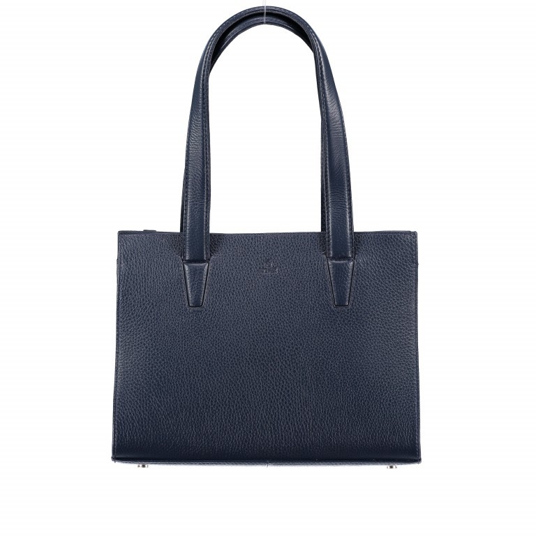 Shopper Cormorano Elea Navy, Farbe: blau/petrol, Marke: Adax, EAN: 5705483207124, Abmessungen in cm: 28.5x21x13, Bild 1 von 7