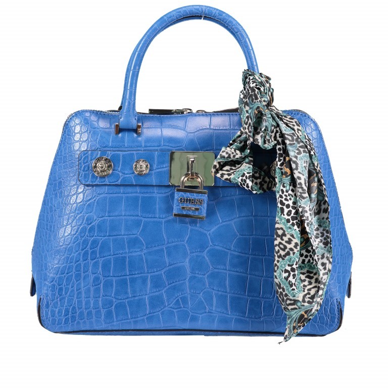 Handtasche Anna Maria Blue, Farbe: blau/petrol, Marke: Guess, EAN: 0190231197799, Abmessungen in cm: 33x26x13, Bild 1 von 6