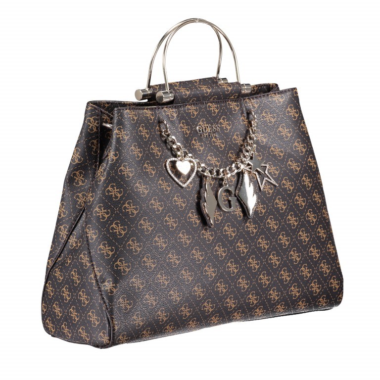 Handtasche Affair Brown, Farbe: braun, Marke: Guess, EAN: 0190231201410, Abmessungen in cm: 38x29x14, Bild 2 von 6