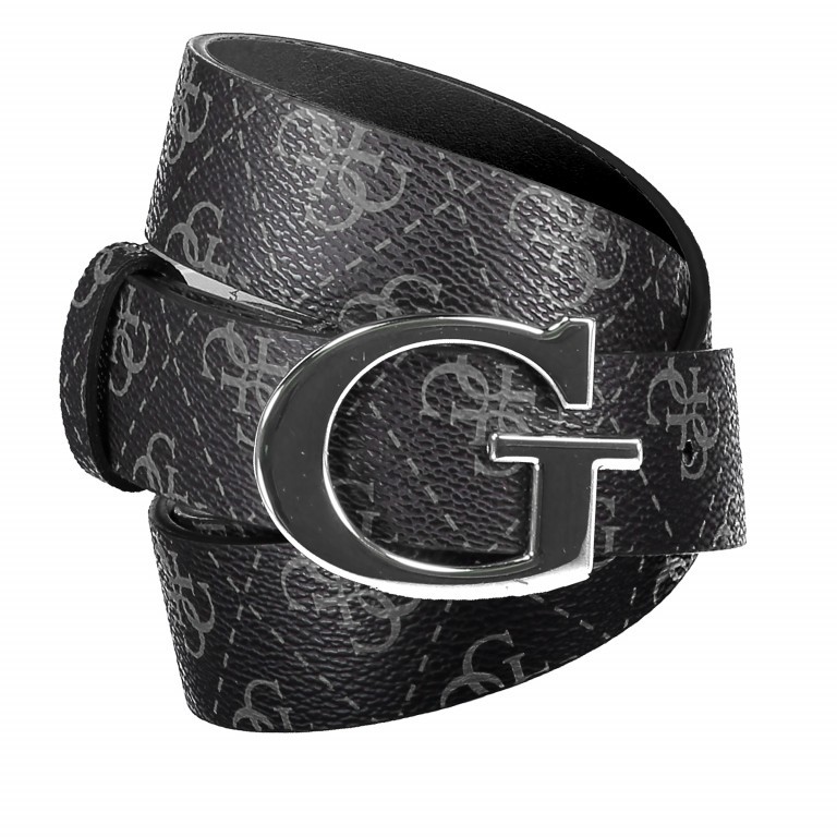 Gürtel Bundweite 100 CM Coal, Farbe: anthrazit, Marke: Guess, EAN: 7613402563535, Bild 1 von 3