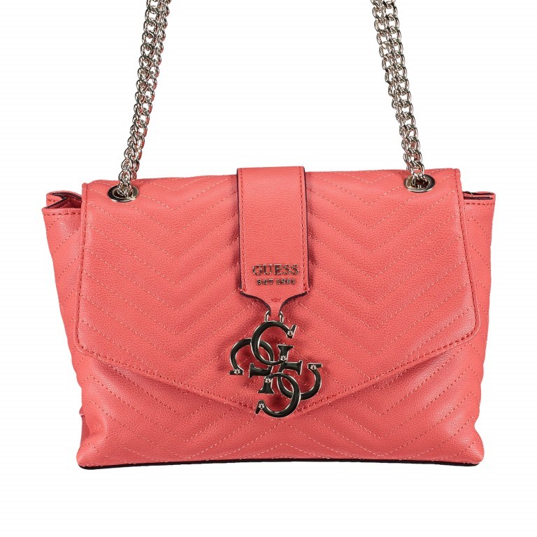 Coral guess handbag top