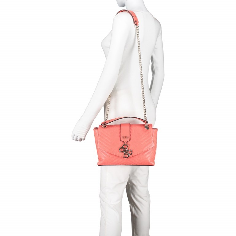 Tasche Violet Coral, Farbe: orange, Marke: Guess, EAN: 0190231227717, Abmessungen in cm: 27.5x20x10, Bild 5 von 6