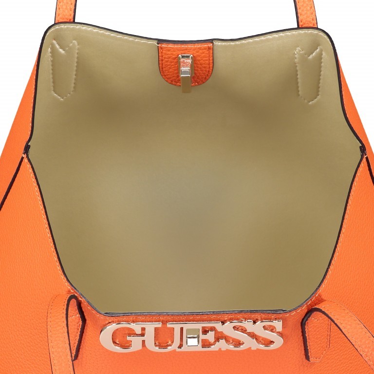 Shopper Uptown Chic Bag in Bag Orange, Farbe: orange, Marke: Guess, EAN: 0190231229643, Abmessungen in cm: 39x30.5x11.5, Bild 6 von 13