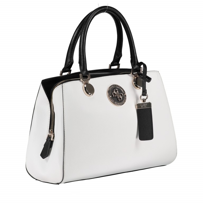 Shopper Landon White Multi, Farbe: weiß, Marke: Guess, EAN: 0190231223627, Abmessungen in cm: 34x22x13.5, Bild 2 von 7