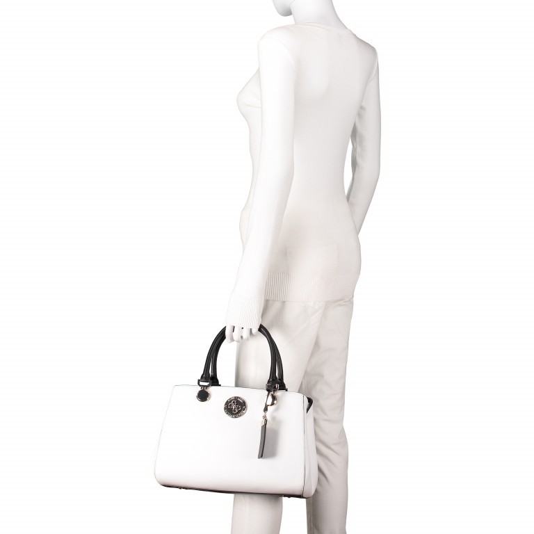 Shopper Landon White Multi, Farbe: weiß, Marke: Guess, EAN: 0190231223627, Abmessungen in cm: 34x22x13.5, Bild 6 von 7