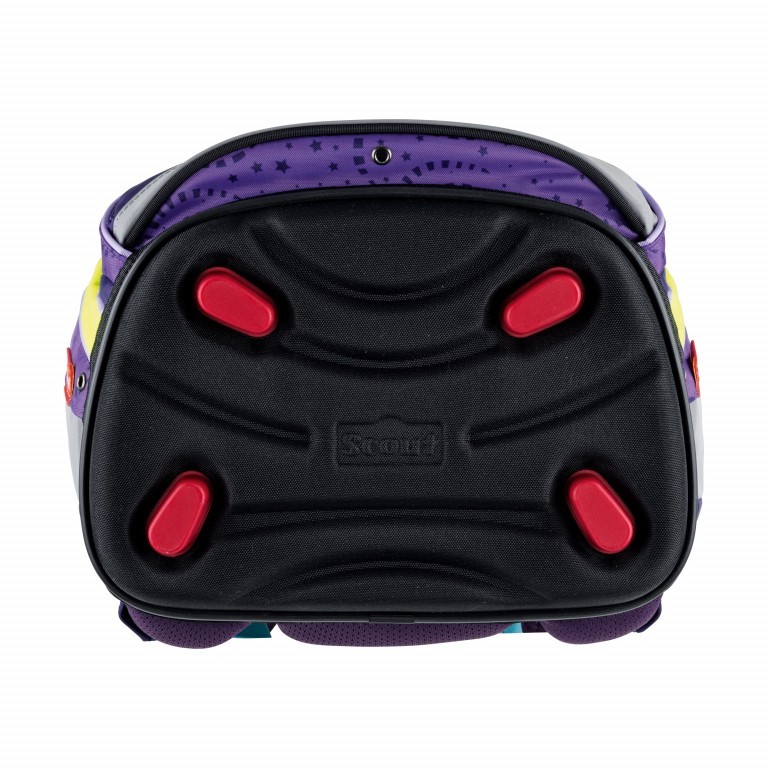 Schulranzen Alpha Set 4-teilig Dance, Farbe: flieder/lila, Marke: Scout, EAN: 4007953416830, Abmessungen in cm: 32x40x25, Bild 5 von 11