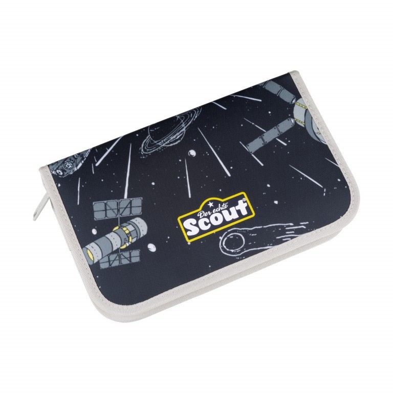 Schulranzen Genius Set 4-teilig Space, Farbe: schwarz, Marke: Scout, EAN: 4007953418223, Abmessungen in cm: 31x29x22, Bild 6 von 9