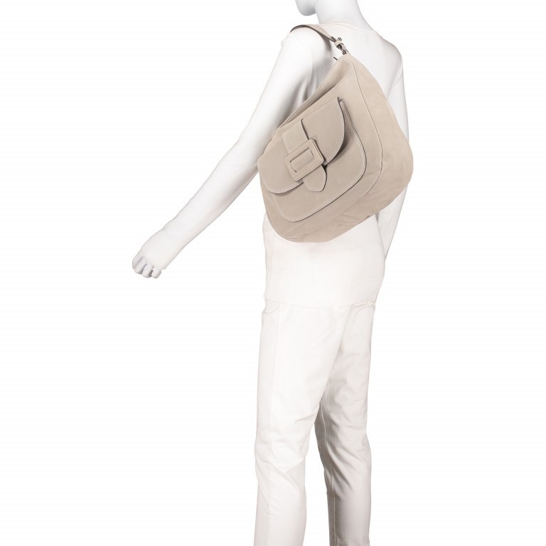 Tasche Suede Natural, Farbe: cognac, Marke: Abro, EAN: 4061724053334, Abmessungen in cm: 32x32x10, Bild 4 von 8