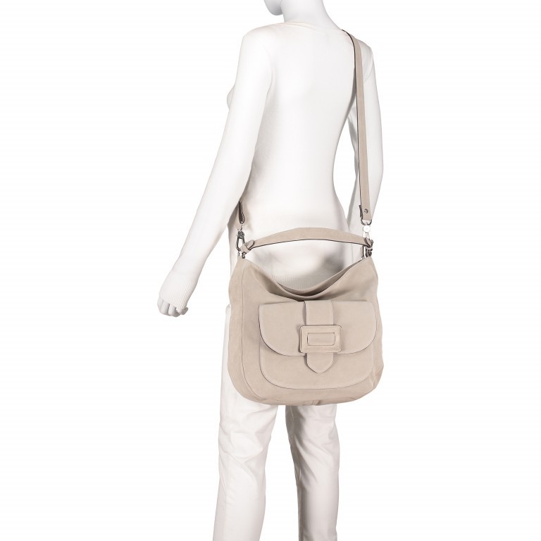 Tasche Suede Natural, Farbe: cognac, Marke: Abro, EAN: 4061724053334, Abmessungen in cm: 32x32x10, Bild 6 von 8