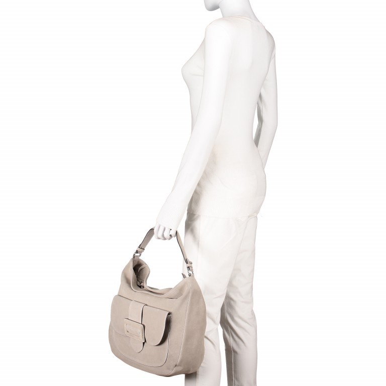 Tasche Suede Natural, Farbe: cognac, Marke: Abro, EAN: 4061724053334, Abmessungen in cm: 32x32x10, Bild 7 von 8