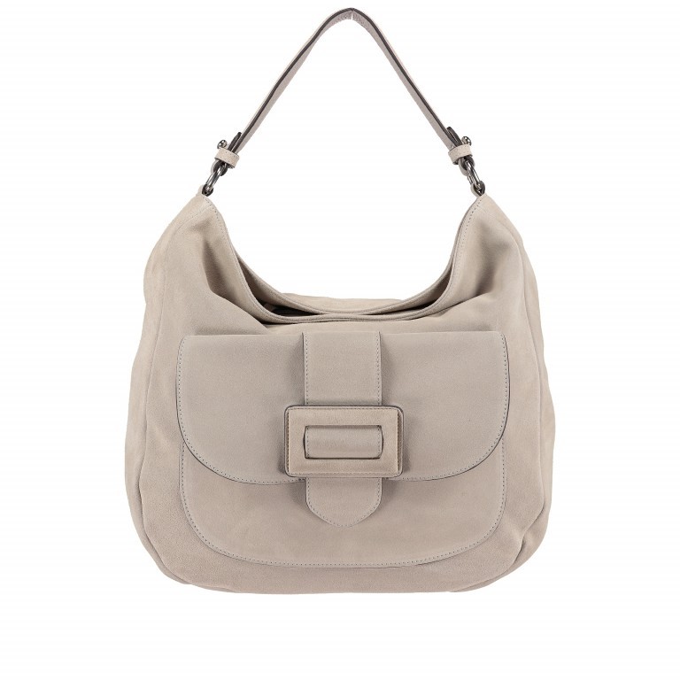 Tasche Suede Light Grey, Farbe: grau, Marke: Abro, EAN: 4061724053259, Abmessungen in cm: 32x32x10, Bild 1 von 8