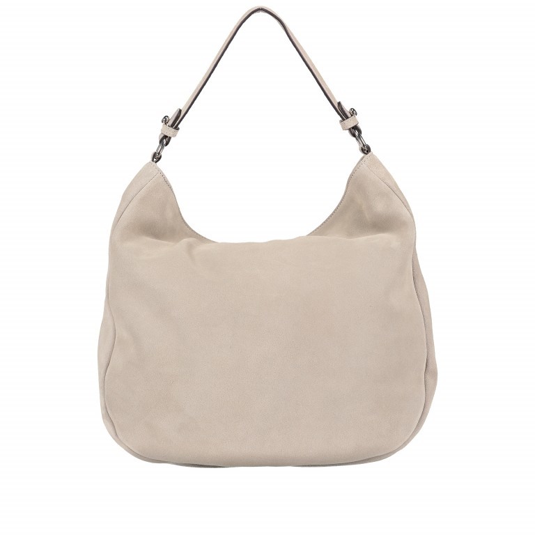 Tasche Suede Light Grey, Farbe: grau, Marke: Abro, EAN: 4061724053259, Abmessungen in cm: 32x32x10, Bild 3 von 8