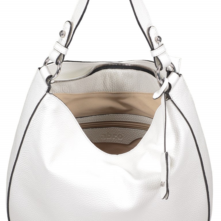 Tasche Adria White, Farbe: weiß, Marke: Abro, EAN: 4061724036931, Abmessungen in cm: 31x33x8, Bild 3 von 10