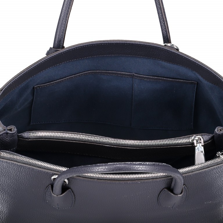 Handtasche Adria Navy, Farbe: blau/petrol, Marke: Abro, EAN: 4061724064019, Abmessungen in cm: 43x27x17, Bild 7 von 7