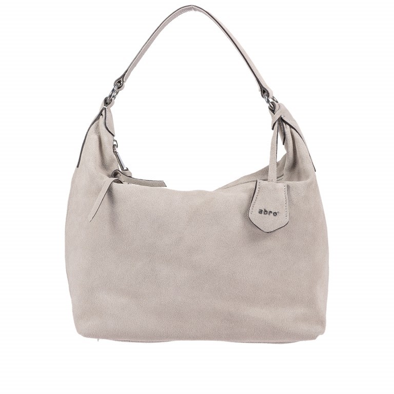 Tasche Suede Light Grey, Farbe: grau, Marke: Abro, EAN: 4061724032223, Abmessungen in cm: 30x29x12, Bild 1 von 5