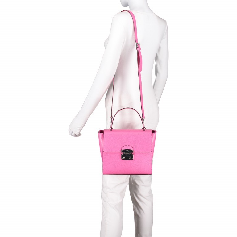Handtasche Pamellato Orchid, Farbe: rosa/pink, Marke: Abro, EAN: 4061724044202, Abmessungen in cm: 24x23x14, Bild 3 von 5