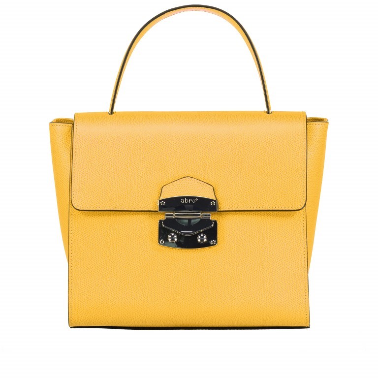 Handtasche Pamellato Yellow, Farbe: gelb, Marke: Abro, EAN: 4061724044233, Abmessungen in cm: 24x23x14, Bild 1 von 5