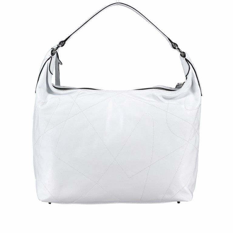 Tasche Nappa White Whitegold, Farbe: weiß, Marke: Abro, EAN: 4061724032537, Abmessungen in cm: 30x26x13, Bild 3 von 7