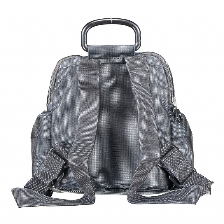 Rucksack MD20 QMTT1 Titanium, Farbe: anthrazit, Marke: Mandarina Duck, EAN: 8032803690210, Abmessungen in cm: 23.5x28x12, Bild 6 von 10