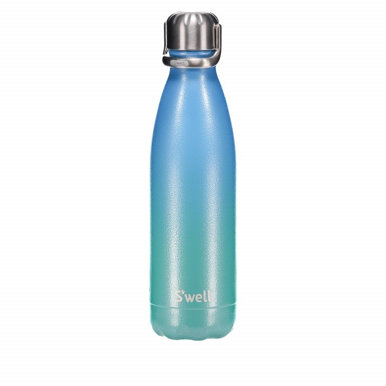 Trinkflasche Sport Edition Swing Cap Volumen 500 ml Poseidon, Farbe: blau/petrol, Marke: S'well Bottle, EAN: 0814666028731, Bild 1 von 3