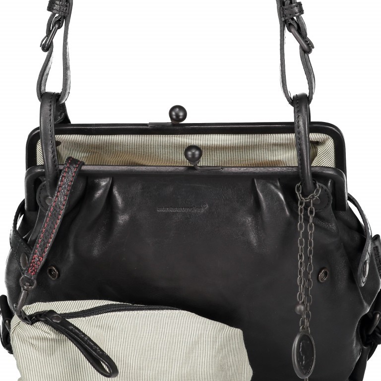 Umhängetasche Grandma's Luxury Club Mrs. Tea Cake Plum Truffle, Farbe: braun, Marke: Aunts & Uncles, Abmessungen in cm: 29x28.5x11, Bild 5 von 5