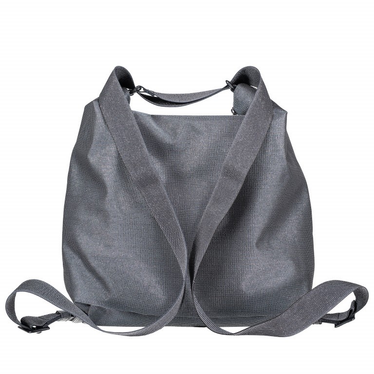 Rucksack MD20 QMT09 auch als Tasche tragbar Titanium, Farbe: anthrazit, Marke: Mandarina Duck, EAN: 8032803690197, Abmessungen in cm: 32x38x14, Bild 6 von 12