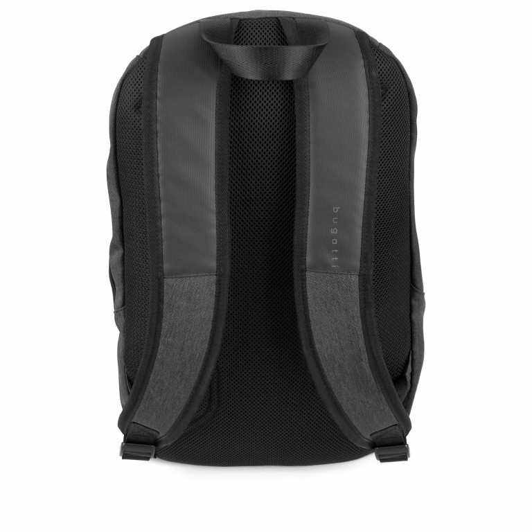 Rucksack Universum Schwarz, Farbe: anthrazit, Marke: Bugatti, EAN: 4250060356265, Abmessungen in cm: 28x44.5x12.5, Bild 2 von 2