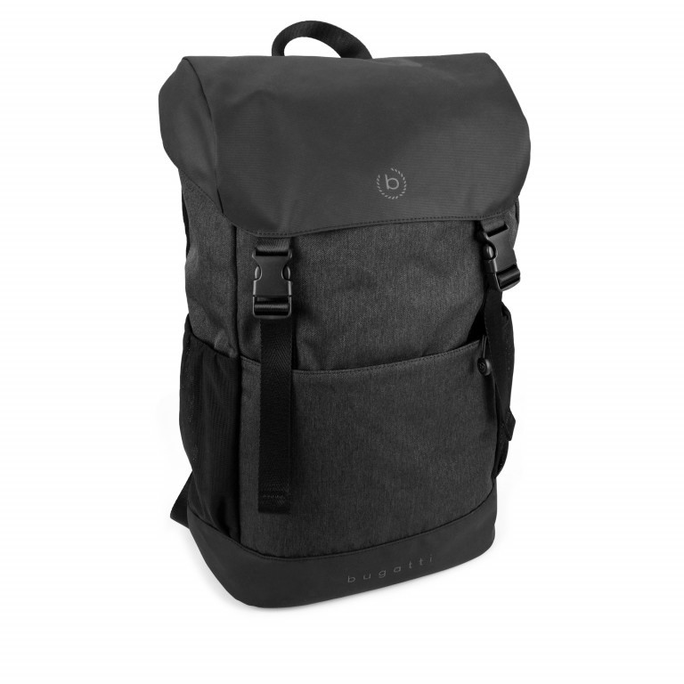 Rucksack Universum Schwarz, Farbe: anthrazit, Marke: Bugatti, EAN: 4250060356289, Bild 1 von 3