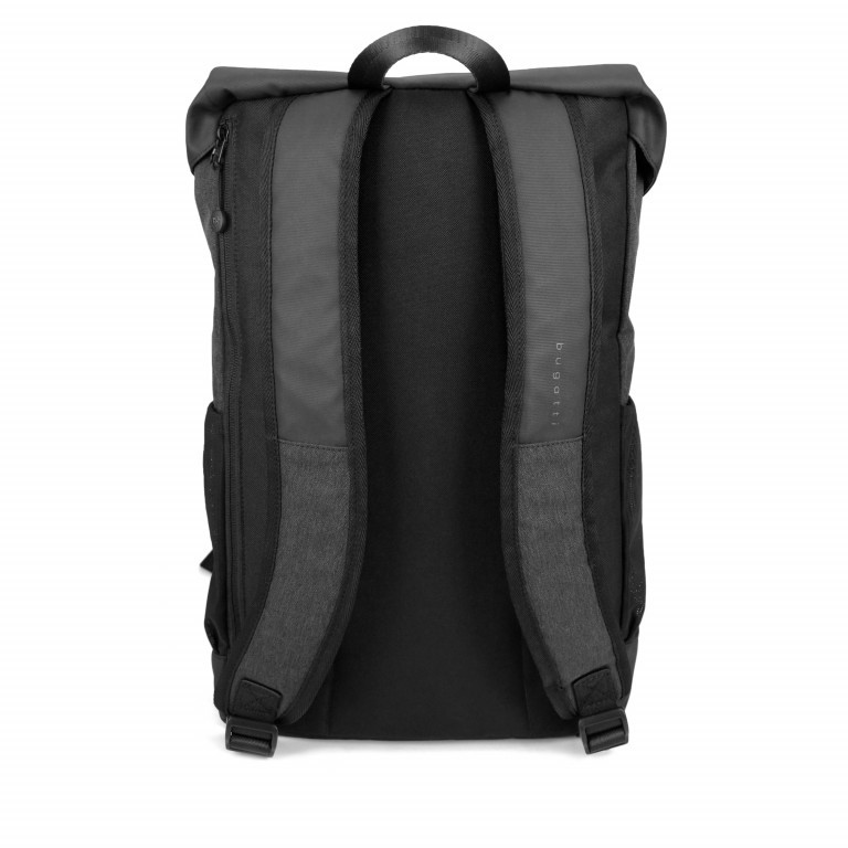 Rucksack Universum Schwarz, Farbe: anthrazit, Marke: Bugatti, EAN: 4250060356289, Bild 3 von 3