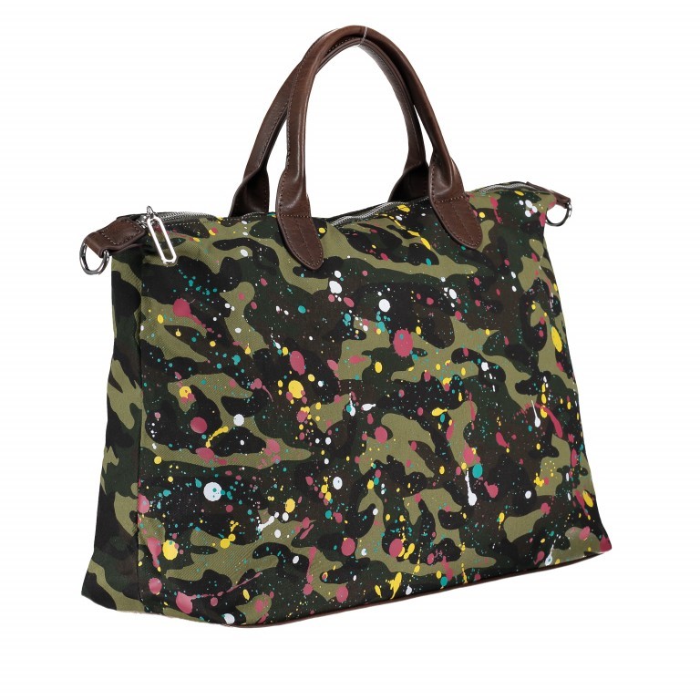 Shopper Splash Camouflage, Farbe: bunt, Marke: Stuff Maker, EAN: 4251578303055, Abmessungen in cm: 40x28x13, Bild 2 von 7