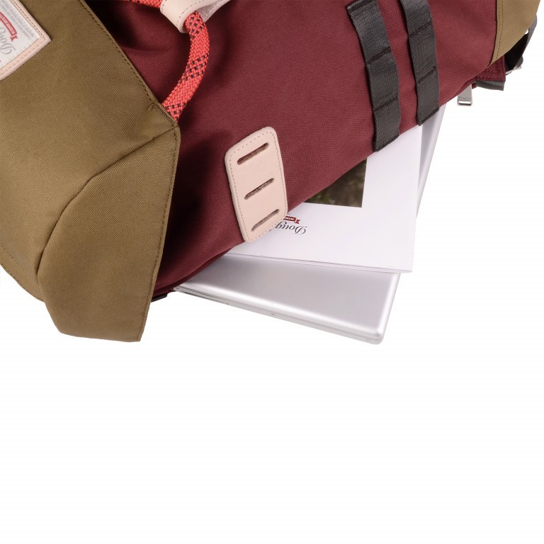 Rucksack Colorado Volumen 21 Liter Black Khaki, Farbe: taupe/khaki, Marke: Doughnut, EAN: 4897065904062, Abmessungen in cm: 28x47x15, Bild 11 von 11