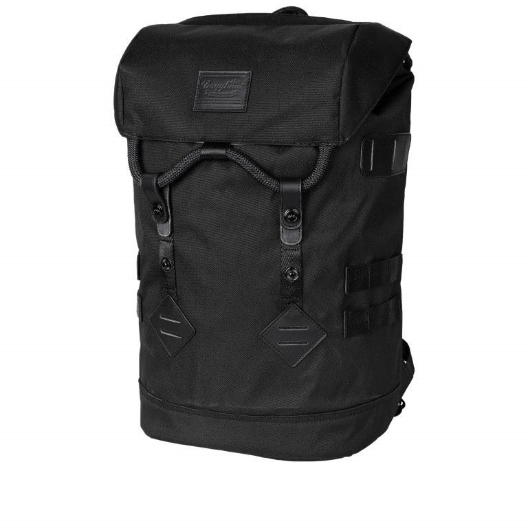 Rucksack Colorado Small Größe 15 Liter All Black, Farbe: schwarz, Marke: Doughnut, EAN: 4897065907209, Abmessungen in cm: 28x40x13.5, Bild 2 von 4