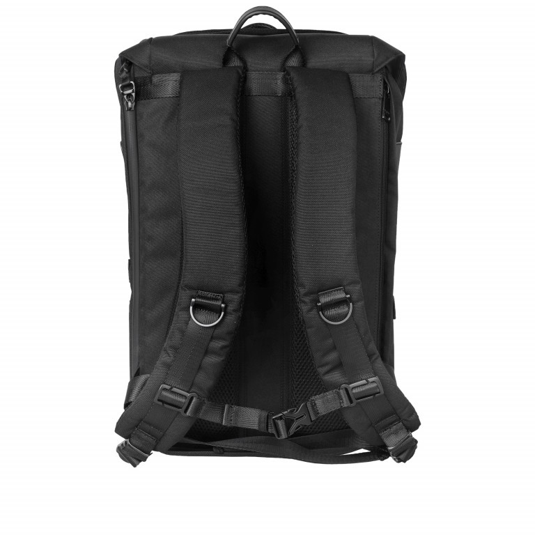 Rucksack Colorado Small Größe 15 Liter All Black, Farbe: schwarz, Marke: Doughnut, EAN: 4897065907209, Abmessungen in cm: 28x40x13.5, Bild 4 von 4