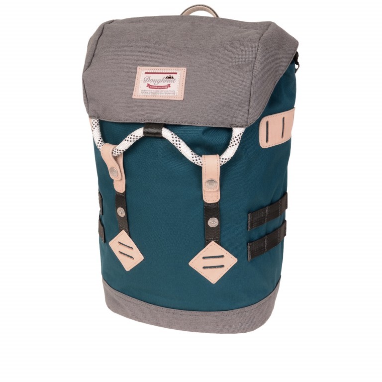 Rucksack Colorado Small Volumen 15 Liter Denim Charcoal, Farbe: blau/petrol, Marke: Doughnut, EAN: 4897065906271, Abmessungen in cm: 28x40x13.5, Bild 2 von 11