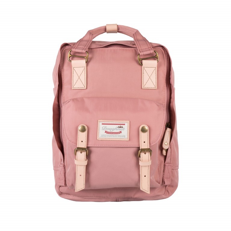 Rucksack Macaroon Volumen 16 Liter Rose, Farbe: rosa/pink, Marke: Doughnut, EAN: 4897065900828, Abmessungen in cm: 28x38x11, Bild 1 von 7