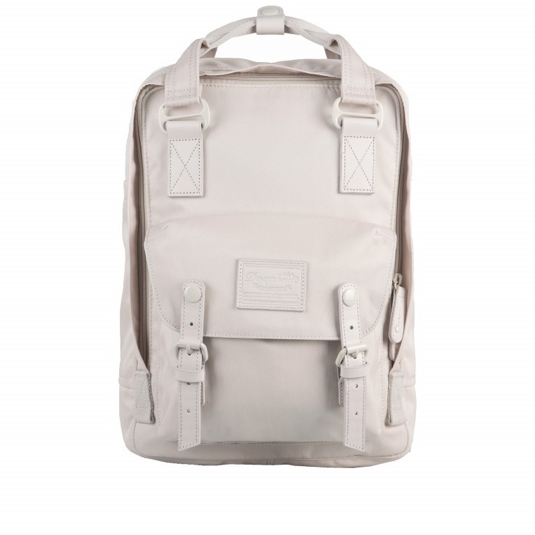 Rucksack Macaroon Pastell Series Volumen 16 Liter Stone, Farbe: taupe/khaki, Marke: Doughnut, EAN: 4897065909678, Abmessungen in cm: 28x38x11, Bild 1 von 8