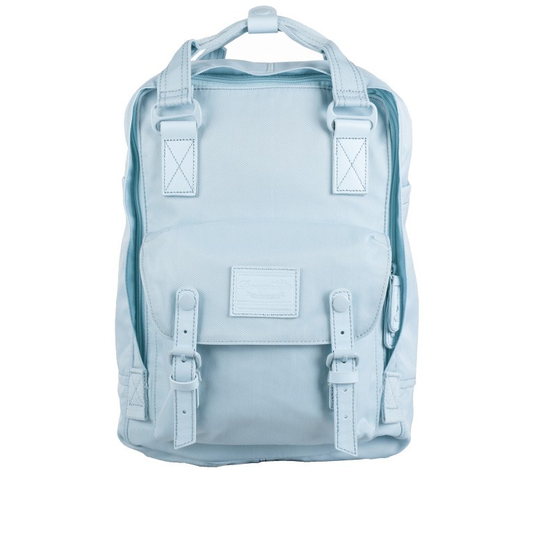 Rucksack Macaroon Pastell Series Volumen 16 Liter Blue Lotus, Farbe: blau/petrol, Marke: Doughnut, EAN: 4897065909692, Abmessungen in cm: 28x38x11, Bild 1 von 8
