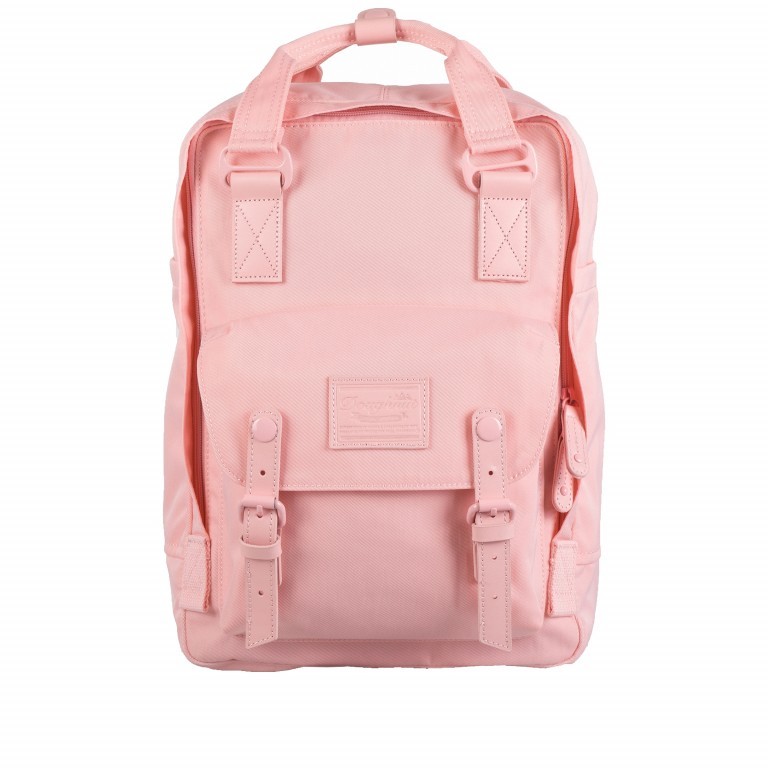 Rucksack Macaroon Pastell Series Volumen 16 Liter Light Coral, Farbe: orange, Marke: Doughnut, EAN: 4897065909708, Abmessungen in cm: 28x38x11, Bild 1 von 8