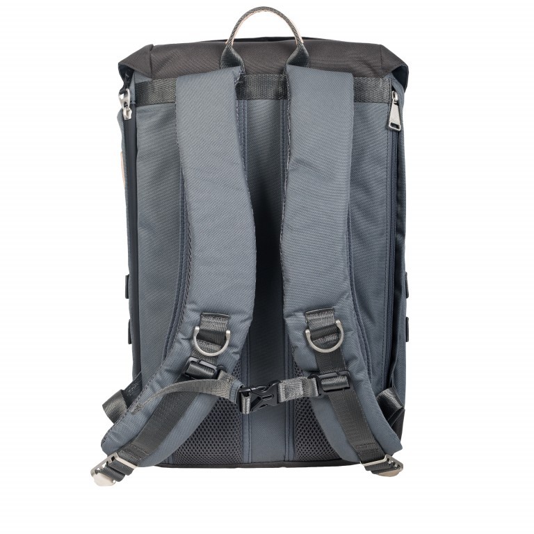 Rucksack Colorado Small Volumen 15 Liter Grey Charcoal, Farbe: grau, Marke: Doughnut, EAN: 4897065909869, Abmessungen in cm: 28x40x13.5, Bild 3 von 11