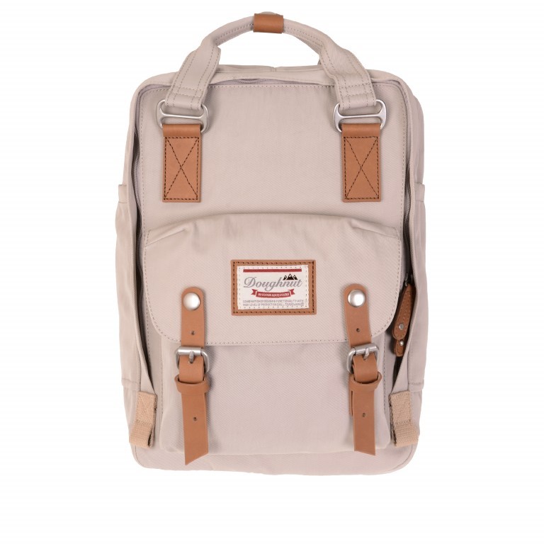 Rucksack Macaroon Volumen 16 Liter Ivory, Farbe: beige, Marke: Doughnut, EAN: 4897065906226, Abmessungen in cm: 28x38x11, Bild 1 von 7