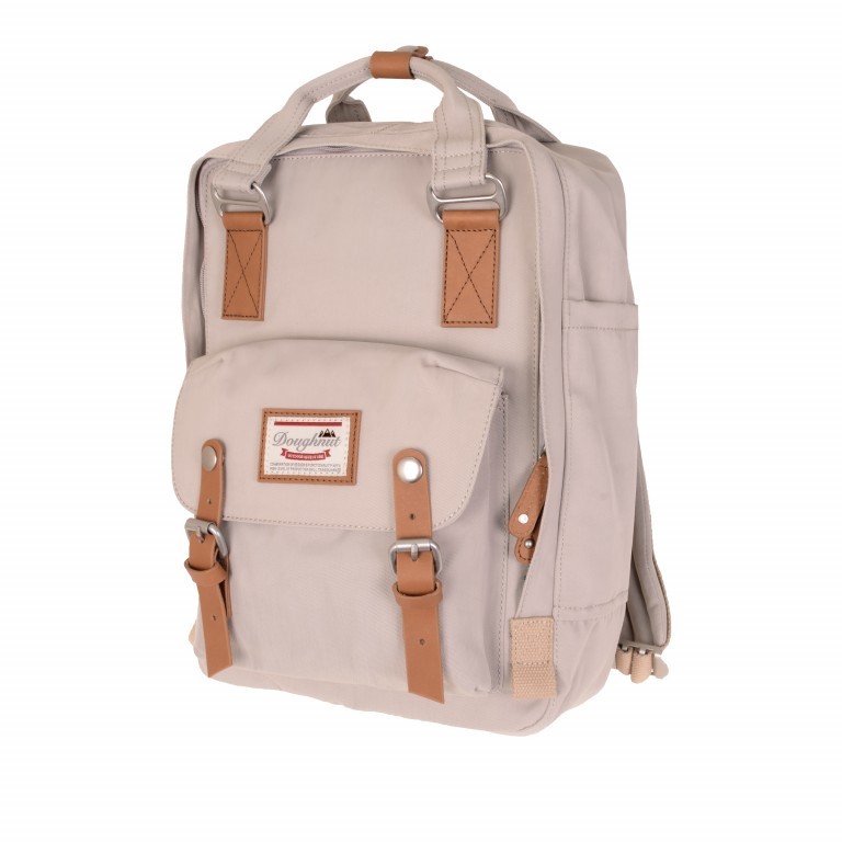 Rucksack Macaroon Volumen 16 Liter Ivory, Farbe: beige, Marke: Doughnut, EAN: 4897065906226, Abmessungen in cm: 28x38x11, Bild 2 von 7