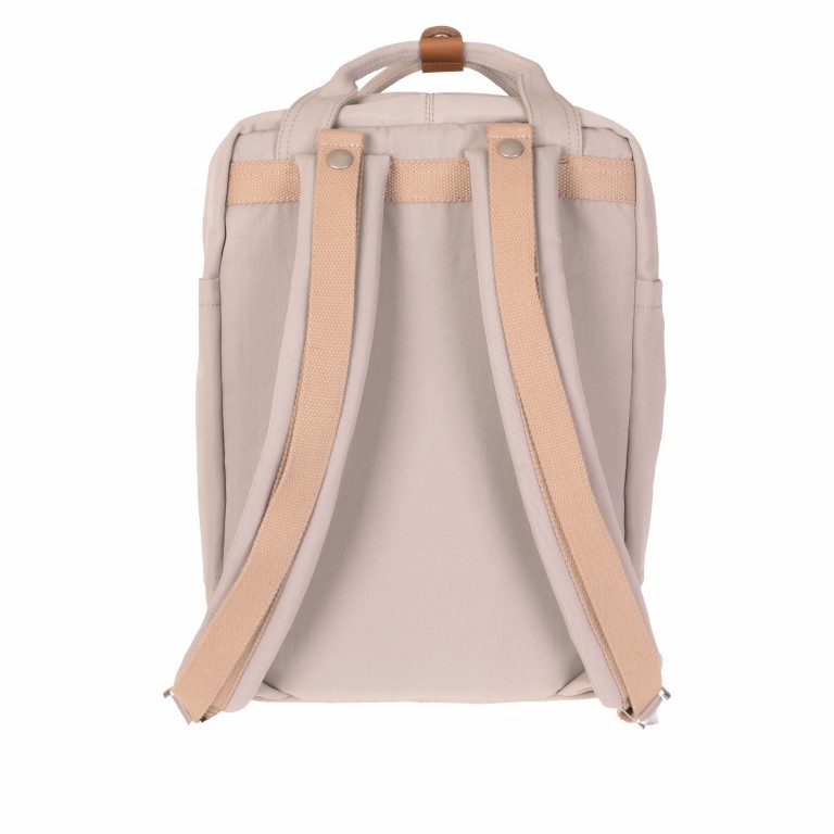 Rucksack Macaroon Volumen 16 Liter Ivory, Farbe: beige, Marke: Doughnut, EAN: 4897065906226, Abmessungen in cm: 28x38x11, Bild 3 von 7