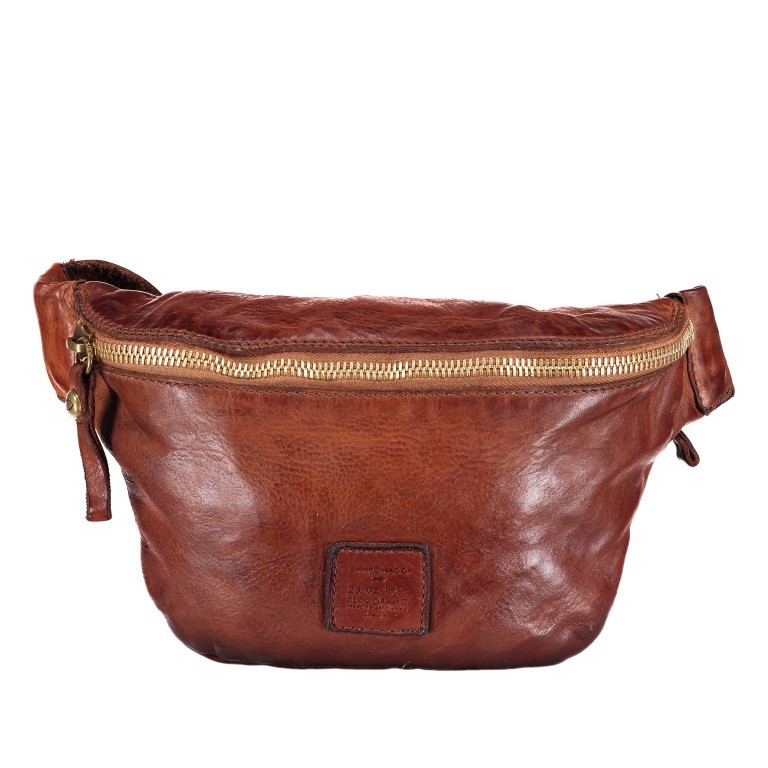 Gürteltasche Leder Cognac, Farbe: cognac, Marke: Campomaggi, EAN: 8054302028912, Bild 1 von 7