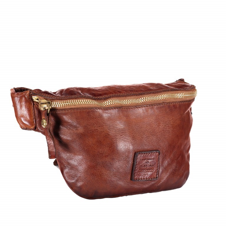 Gürteltasche Leder Cognac, Farbe: cognac, Marke: Campomaggi, EAN: 8054302028912, Bild 2 von 7